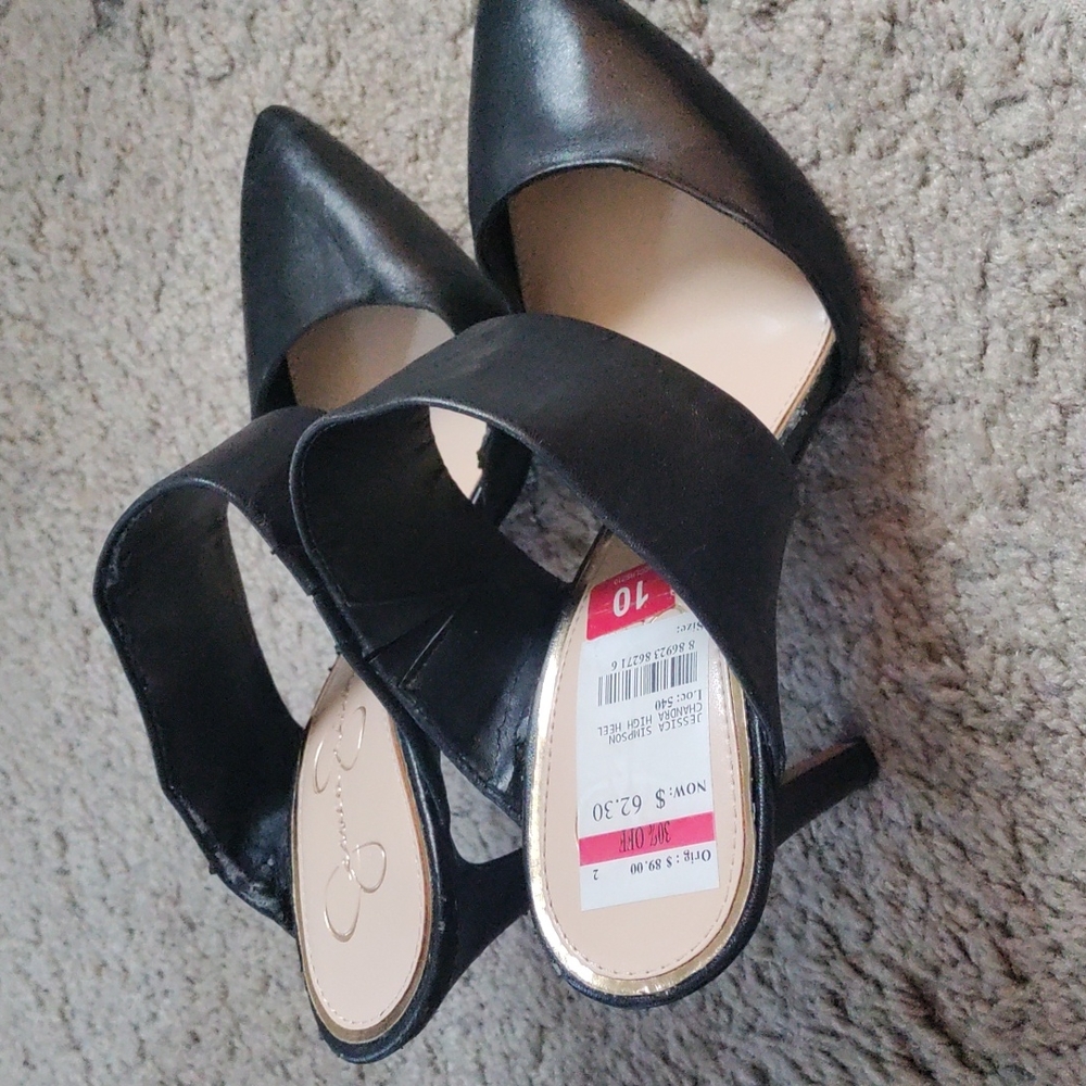 Black heels